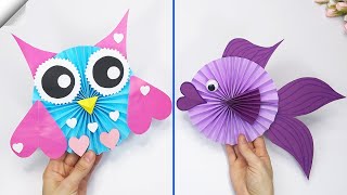 24 paper toys  Easy paper crafts [upl. by Dirfliw]