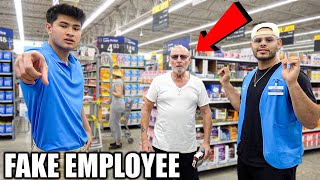 FAKE WALMART EMPLOYEE CHASED [upl. by Beckett]