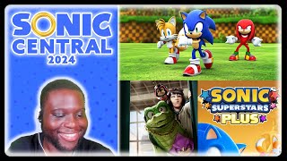 🔴 SO MUCH NEW CONTENT  Sonic Central 2024 Event LIVE Reaction [upl. by Ecnedurp437]