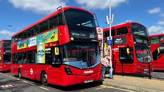 London Bus Route 260 White City to Golders Green [upl. by Netsirt249]