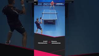 Tense rally🔥 shorts tteurocup TableTennis [upl. by Massie]