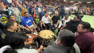 Indian Hill  Classic sung for an honor song in Siksika [upl. by Atilal437]