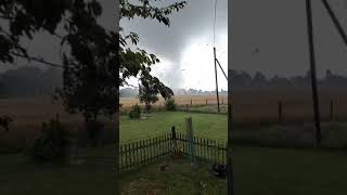 Tornado in Telgte durch Unwetter😮⛈ [upl. by Llewsor35]