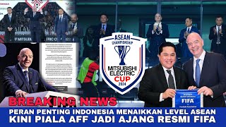 🔴BREAKING NEWS Peran Besar Indonesia Buat ASEAN Bangga Kini Piala AFF Resmi Di Akui FIFA [upl. by Amathiste734]