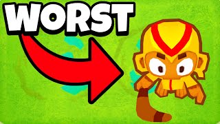 Top 3 Worst Towers in Bloons TD Battles 2 [upl. by Jamille]