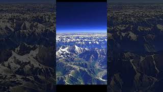 NASA captures the Himalayas as seen from space shorts trending himalayas space nasa [upl. by Leede371]