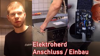 Herd anschließen und einbauen ElektroM [upl. by Nahte]