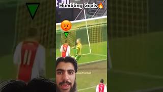 Humbling Gols 🔥🔥 cr7 football skills messi respect youtubeshorts shortfeed ABReaction [upl. by Genisia]