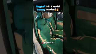 WAGON R 2015 CONVERT LUXURY INTERIOR LOOK shorts [upl. by Bittner]