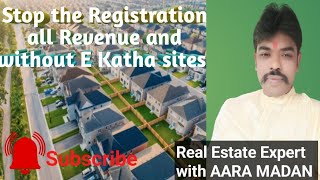 Dont Buy Revenue Sites in Karnataka totally stop the registration all without E Katha sites [upl. by Ydderf192]