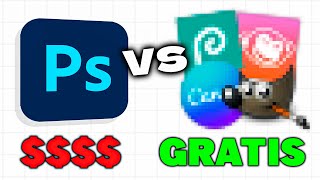 Las 4 Mejores Alternativas para PHOTOSHOP GRATIS [upl. by Halihs340]