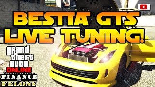 GTA 5 Online  Grotti Bestia GTS Live Tuning Finance And Felony Update [upl. by Boehmer]