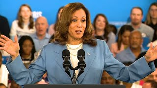 Kamala Harris full speech at North Carolina campaign rally [upl. by Liw296]