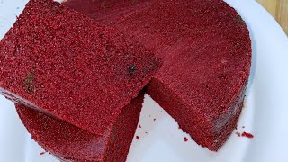 RED VELVET CAKE RECIPE  OIL BASED RED VELVET CAKE RECIPE [upl. by Ygiaf]