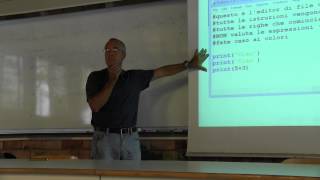 Modulo Python  Prof Santucci Lezione 01 25 Sett 2014 [upl. by Barkley]