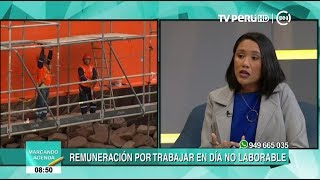 Remuneración por trabajar durante feriado y en día no laborable [upl. by Filip462]