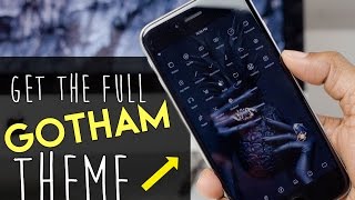 How to Get Gotham for iPhone FULL THEME [upl. by Lynus993]