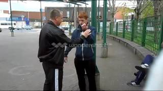 Street hypnosis suggestibility test 2014 [upl. by Ayvid]