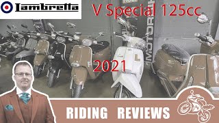 Lambretta125cc Vspecial review 2021 [upl. by Vern964]