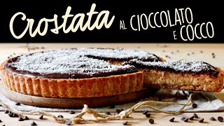 CROSTATA CIOCCOLATO E COCCO Ricetta Facile  BuonIdea [upl. by Allekram]