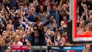 Playoff buzzer beaters but the crowd gets increasingly more hype [upl. by Anama990]