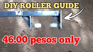 DIY Sliding Gate Roller Guide  Top Guide [upl. by Enyamrahc364]