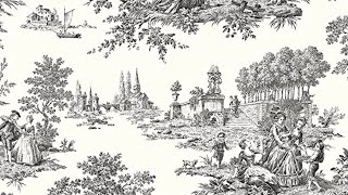 What I Bought Wednesday Toile Wallpaper [upl. by Haropizt]