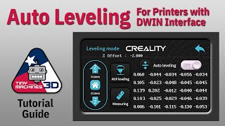 DWIN Auto Leveling Setup [upl. by Eniamsaj]