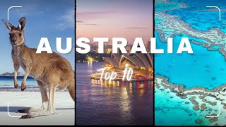 Australia Travel Guide  Top 10 [upl. by Akimat]