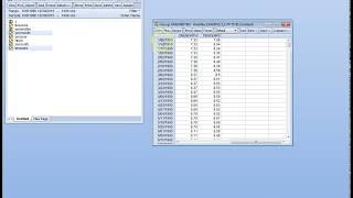 Descriptive statistics and crosscorrelations  Eviews [upl. by Eimmaj]