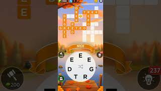 Daily Crossword Puzzle  Day 4 Of November wordsofwonders gameplay gaming puzzlegame atecres [upl. by Bevash]