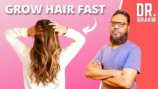 BAAL LAMBE OR GHANE KARNE KA TARIKA  How To Grow Long Strong amp Thick Hair  Tips  Dr Ibrahim [upl. by Eitsrik]