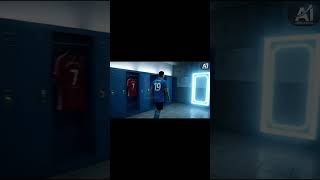 Football player travels to 2050shorts ai soccer football story [upl. by Enilram419]