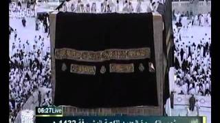 changement du tissu noir de la kaaba  Mecquelive [upl. by Hsirehc404]