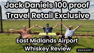 Jack Daniels 100 Proof Travel Retail exclusive Whiskey Review 50�v 🇺🇸🥃 [upl. by Sowell351]