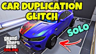 WORKING SOLO CAR DUPLICATION GLITCH  GTA 5 ONLINE  MONEY GLITCH AFTER PATCH 169 EASY [upl. by Zebulon]