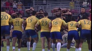 Brazil responds to the Haka Brazil vs Māori All Blacks 18 [upl. by Motteo762]