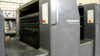 HEIDELBERG SPEEDMASTER 745H  AGE 2000 IN PRODUCTION [upl. by Yeltnerb]