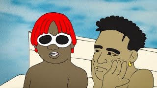 KYLE  iSpy feat Lil Yachty Lyric Video [upl. by Cloe621]