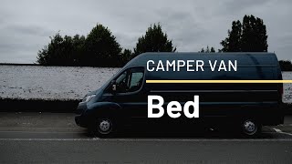 ombouw FIAT DUCATO tot CAMPER  plaatsing lattenbodems bed [upl. by Eiddet]