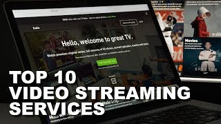 Top 10 Video Streaming Services for Cord Cutters [upl. by Thomajan]