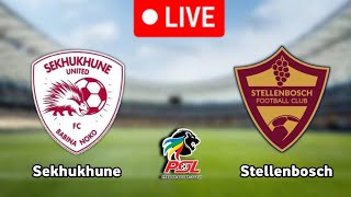 Sekhukhune United Vs Stellenbosch FC Live Match 🔴 [upl. by Marra295]