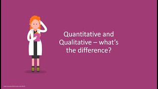 Quantitative and Qualitative  Whats the difference [upl. by Suivatram]