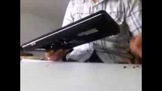 Compaq Presario CQ60 disassemble and assemble part 1 [upl. by Ycaj]