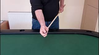 Longoni Rubber Grip Billiard Cue Installation [upl. by Saidee721]