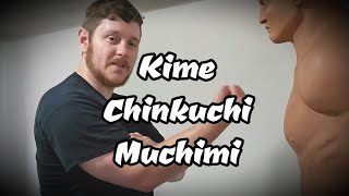 Karate Terminology Kime vs Chinkuchi vs Muchimi [upl. by Nolyaj73]