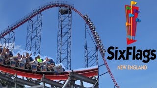 Six Flags New England Tour amp Review with The Legend [upl. by Andrel]