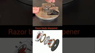 Razor blade sharpener shorts virals physics [upl. by Gifferd181]