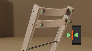 How to assemble the Tripp Trapp® Chair [upl. by Dewain]