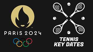 Tennis Schedule Paris 2024 Olympics [upl. by Maurer]